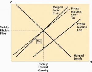 Effects of environmental taxation